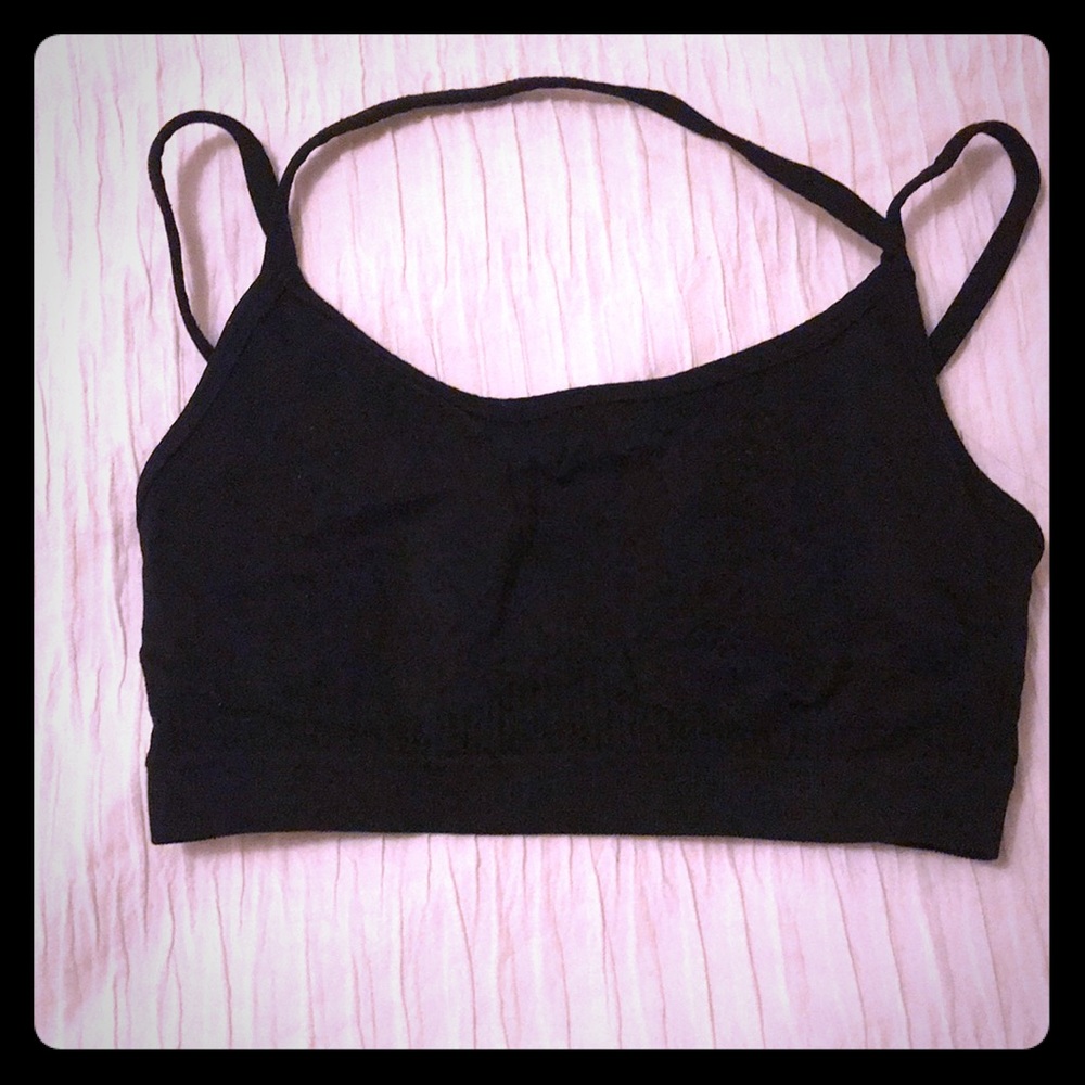 Fabletics, XS, strappy, sports bra. Worn once.